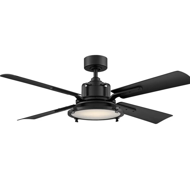 Explosion - Proof Industrial Lighting for Hazardous LocationsNautilus 56 Inch Matte Black LED Outdoor Smart Ceiling Fan