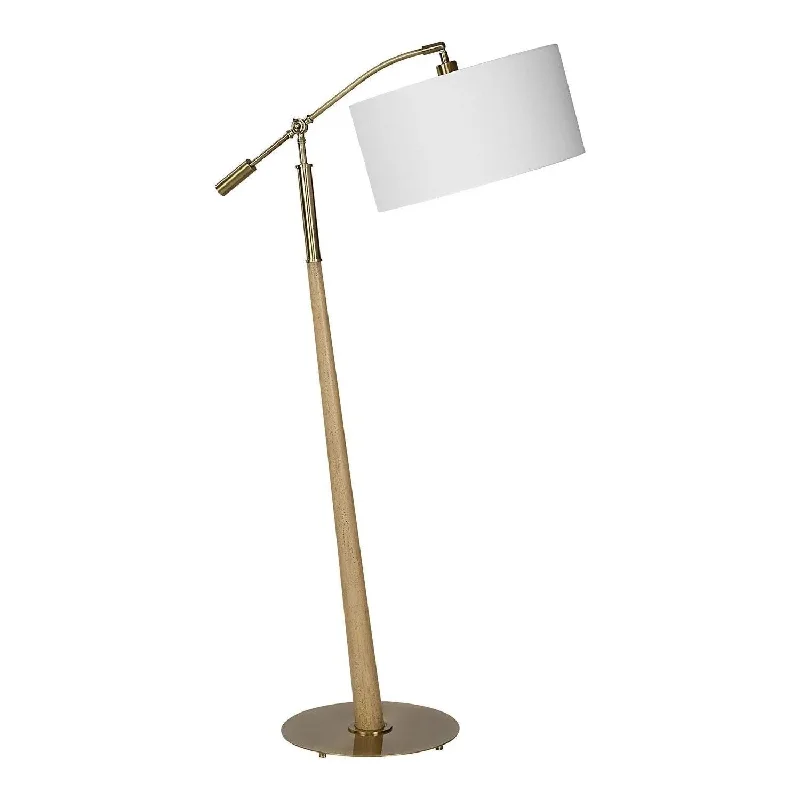Track lighting with a brushed nickel finishKennett Floor Lamp