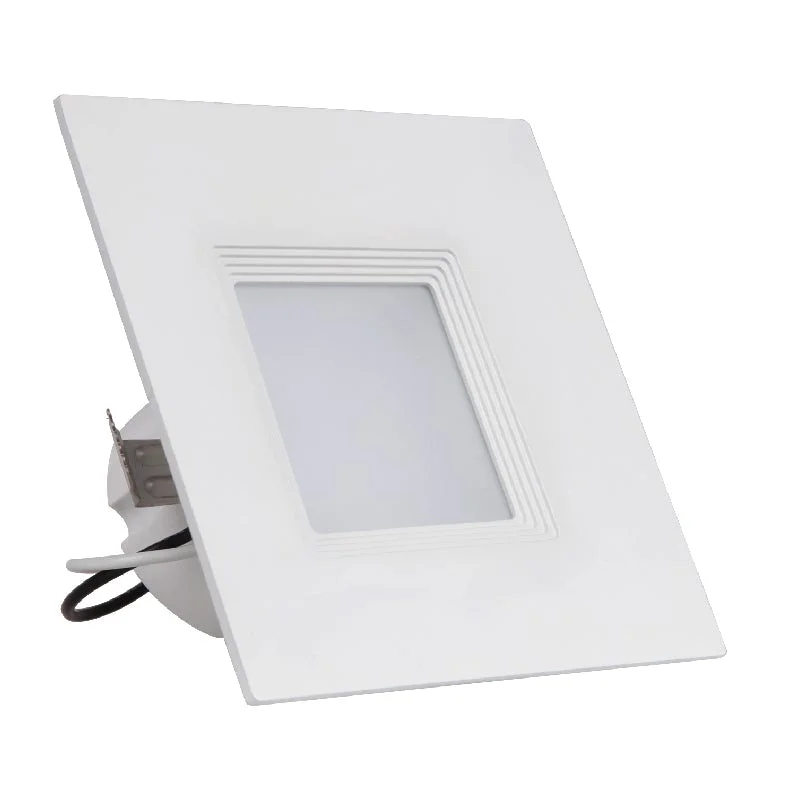 Industrial Pendant Lighting for Machine ShopsSDL4-BF 4" LED Square Recessed Downlight with Baffle Trim, 5000K Industrial Pendant Lighting for Machine ShopsSDL4-BF 4" LED Square Recessed Downlight with Baffle Trim, 5000K