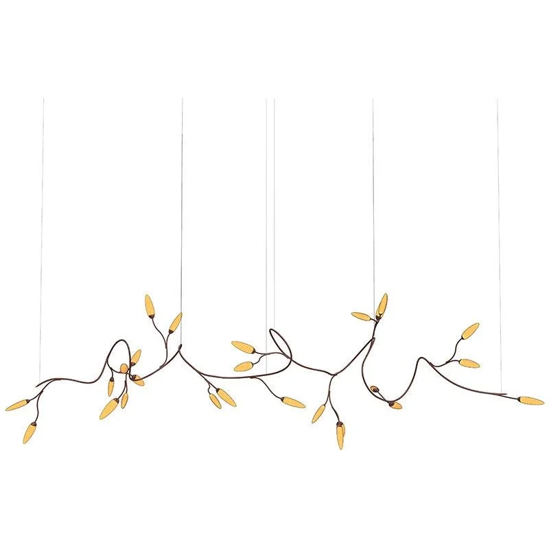 Track lighting with multiple heads for flexibilityVines Large LED Pendant (with 20' Cords) Track lighting with multiple heads for flexibilityVines Large LED Pendant (with 20' Cords)
