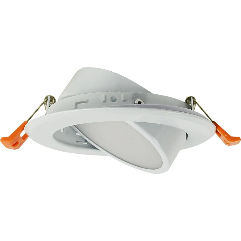 Industrial Flood Lighting for Outdoor Loading DocksRSL4-ADJ 4" LED Adjustable Ultra Slim Recessed Light, CCT Industrial Flood Lighting for Outdoor Loading DocksRSL4-ADJ 4" LED Adjustable Ultra Slim Recessed Light, CCT
