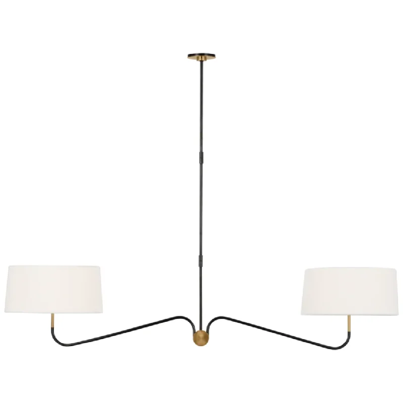 Chandeliers with Clear Crystal for a Sparkling EffectChandeliers with Clear Crystal for a Sparkling EffectCanto 68" Linear Chandelier Chandeliers with Clear Crystal for a Sparkling EffectChandeliers with Clear Crystal for a Sparkling EffectCanto 68" Linear Chandelier