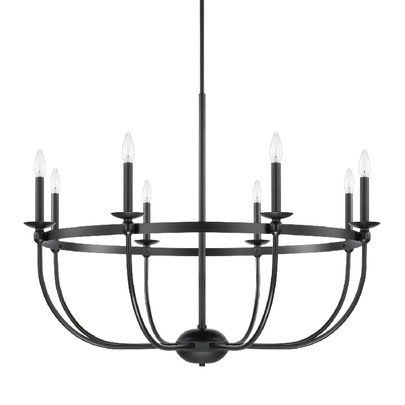 Chandeliers with Metal Frames in Black FinishChandeliers with Metal Frames in Black FinishCapital Rylann 425181MB Chandelier Light - Matte Black Chandeliers with Metal Frames in Black FinishChandeliers with Metal Frames in Black FinishCapital Rylann 425181MB Chandelier Light - Matte Black