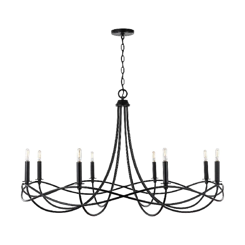 Large Chandeliers for Grand Halls and FoyersLarge Chandeliers for Grand Halls and FoyersCapital Sonnet 431681MB Chandelier Light - Matte Black Large Chandeliers for Grand Halls and FoyersLarge Chandeliers for Grand Halls and FoyersCapital Sonnet 431681MB Chandelier Light - Matte Black