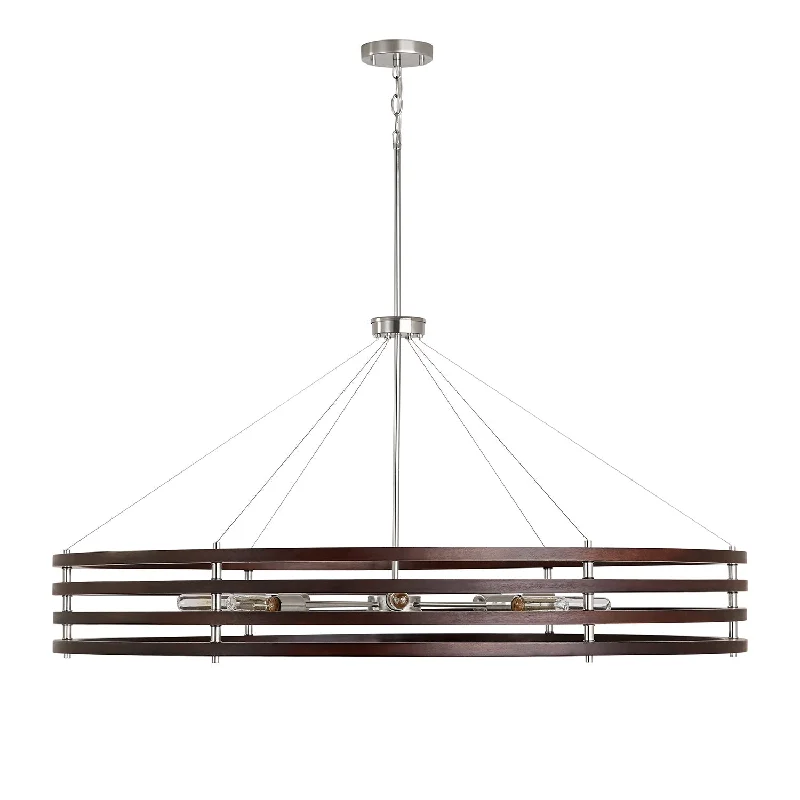Chandeliers with Murano Glass for a High - End Artistic TouchChandeliers with Murano Glass for a High - End Artistic TouchCapital Dalton 439981DN Chandelier Light - Dark Wood and Polished Nickel Chandeliers with Murano Glass for a High - End Artistic TouchChandeliers with Murano Glass for a High - End Artistic TouchCapital Dalton 439981DN Chandelier Light - Dark Wood and Polished Nickel
