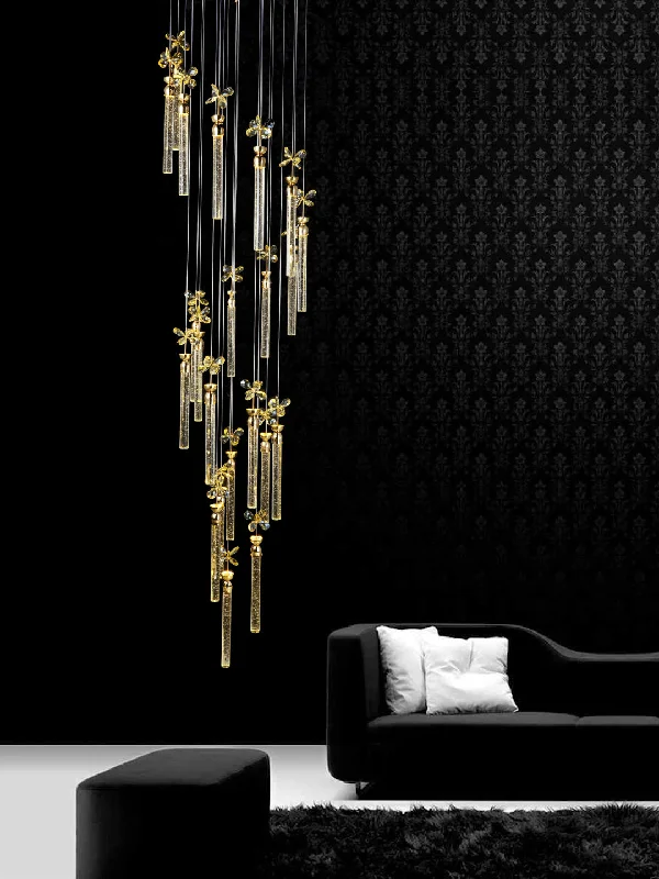 Chandeliers with Clear Crystal for a Sparkling EffectChandeliers with Clear Crystal for a Sparkling EffectCarmen 24-Light Chandelier Chandeliers with Clear Crystal for a Sparkling EffectChandeliers with Clear Crystal for a Sparkling EffectCarmen 24-Light Chandelier