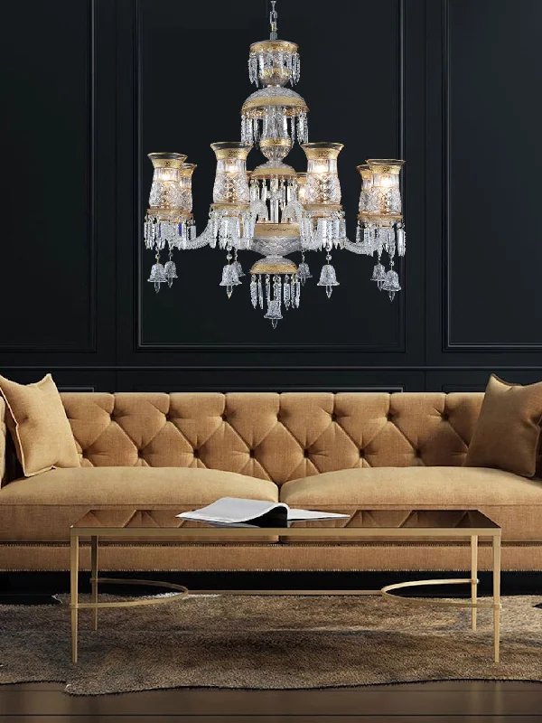 Chandeliers with Metal Frames in Black FinishChandeliers with Metal Frames in Black FinishDiana 8-Lamp Chandelier Chandeliers with Metal Frames in Black FinishChandeliers with Metal Frames in Black FinishDiana 8-Lamp Chandelier