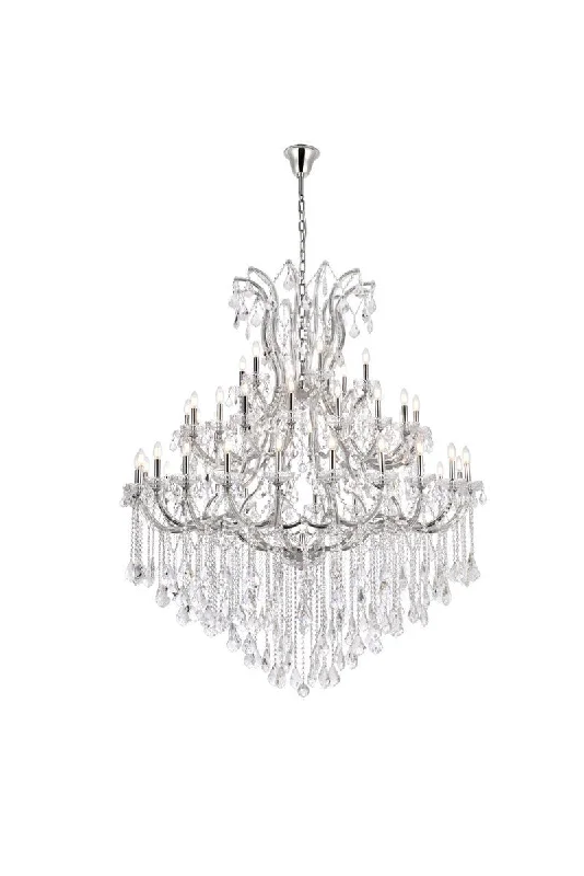 Chandeliers with Metal Frames in Silver FinishChandeliers with Metal Frames in Silver FinishMaria Theresa Chandelier Chandeliers with Metal Frames in Silver FinishChandeliers with Metal Frames in Silver FinishMaria Theresa Chandelier