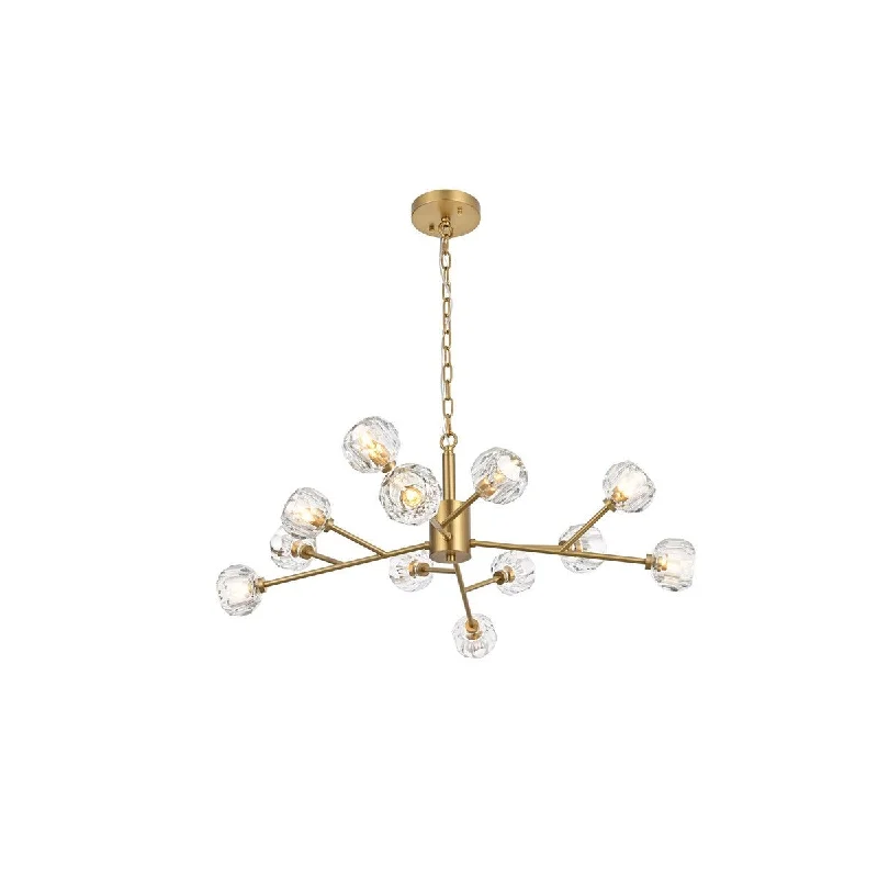 Chandeliers with Metal Frames in Copper FinishChandeliers with Metal Frames in Copper FinishElegant Graham 3509D35G Pendant Light - Gold And Clear Chandeliers with Metal Frames in Copper FinishChandeliers with Metal Frames in Copper FinishElegant Graham 3509D35G Pendant Light - Gold And Clear