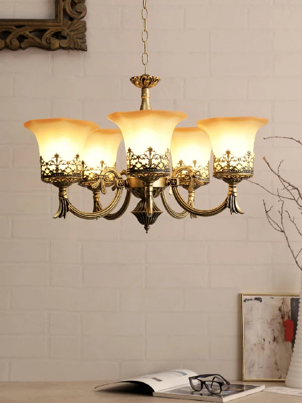 Chandeliers with Colored Glass for a Splash of ColorChandeliers with Colored Glass for a Splash of ColorHendrick 5-Lamp Chandelier Chandeliers with Colored Glass for a Splash of ColorChandeliers with Colored Glass for a Splash of ColorHendrick 5-Lamp Chandelier