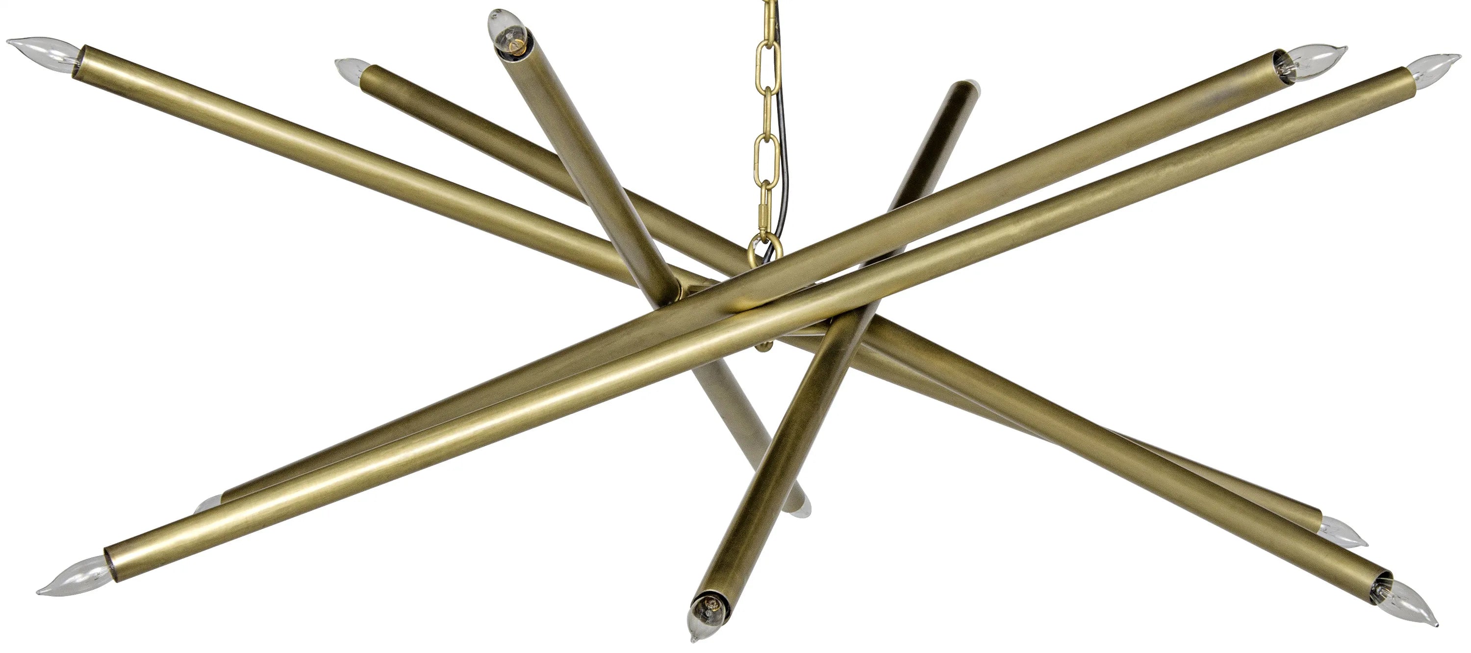 Chandeliers with Adjustable Arms for Directional LightingChandeliers with Adjustable Arms for Directional LightingIkram Chandelier, Metal with Brass Finish Chandeliers with Adjustable Arms for Directional LightingChandeliers with Adjustable Arms for Directional LightingIkram Chandelier, Metal with Brass Finish