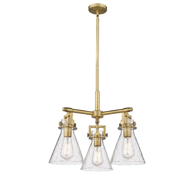 LED Chandeliers for Energy - Efficient LightingLED Chandeliers for Energy - Efficient LightingInnovations Downtown Urban 411-3CR-BB-G411-7SDY Pendant Light - Brushed Brass