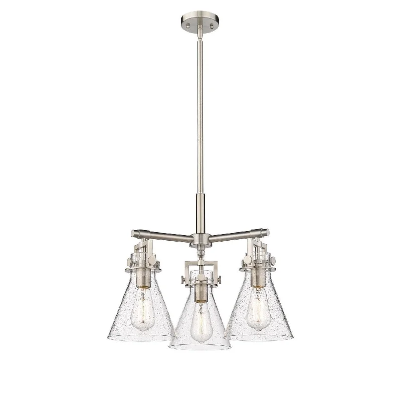 Chandeliers with Metal Frames in Gold FinishChandeliers with Metal Frames in Gold FinishInnovations Downtown Urban 411-3CR-SN-G411-7SDY Pendant Light - Satin Nickel Chandeliers with Metal Frames in Gold FinishChandeliers with Metal Frames in Gold FinishInnovations Downtown Urban 411-3CR-SN-G411-7SDY Pendant Light - Satin Nickel