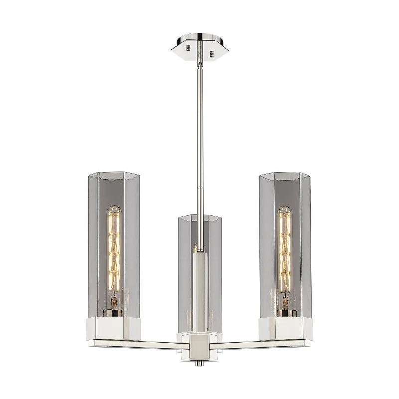 Mid - Century Modern Chandeliers for Vintage AppealMid - Century Modern Chandeliers for Vintage AppealInnovations Downtown Urban 427-3CR-PN-G427-14SM Pendant Light - Polished Nickel Mid - Century Modern Chandeliers for Vintage AppealMid - Century Modern Chandeliers for Vintage AppealInnovations Downtown Urban 427-3CR-PN-G427-14SM Pendant Light - Polished Nickel