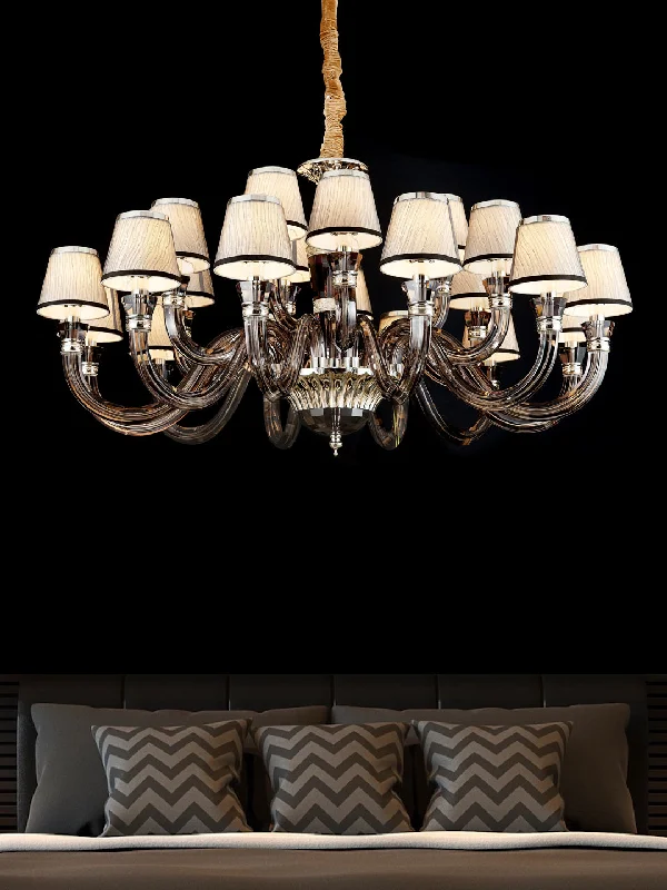 Chandeliers with Murano Glass for a High - End Artistic TouchChandeliers with Murano Glass for a High - End Artistic TouchIsobel 21-Lamp Chandelier Chandeliers with Murano Glass for a High - End Artistic TouchChandeliers with Murano Glass for a High - End Artistic TouchIsobel 21-Lamp Chandelier