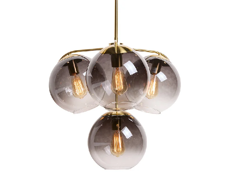 Chandeliers with Frosted Glass for a Softer Light DiffusionChandeliers with Frosted Glass for a Softer Light DiffusionKamara Chandelier