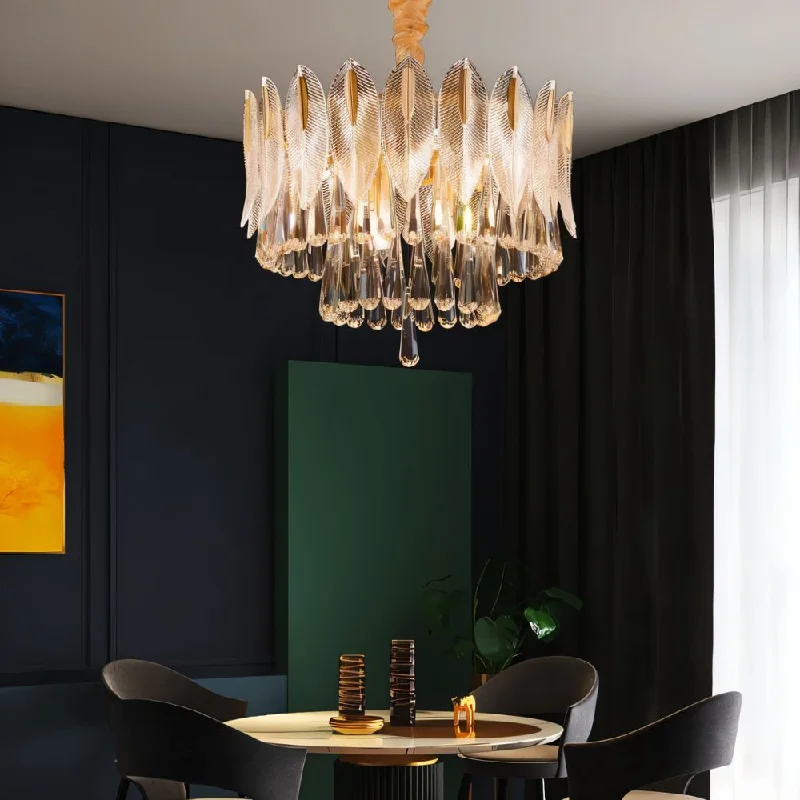 Chandeliers with Clear Crystal for a Sparkling EffectChandeliers with Clear Crystal for a Sparkling EffectNehora Round Crystal Chandelier Chandeliers with Clear Crystal for a Sparkling EffectChandeliers with Clear Crystal for a Sparkling EffectNehora Round Crystal Chandelier