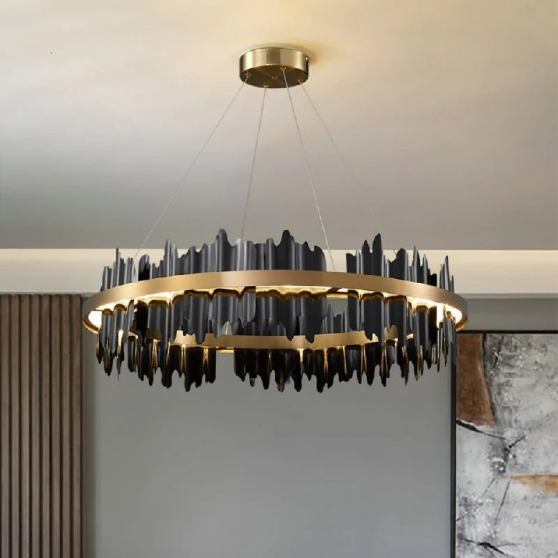 Chandeliers with Dimmable Lights for Ambiance ControlChandeliers with Dimmable Lights for Ambiance ControlNinda Round Chandelier Chandeliers with Dimmable Lights for Ambiance ControlChandeliers with Dimmable Lights for Ambiance ControlNinda Round Chandelier