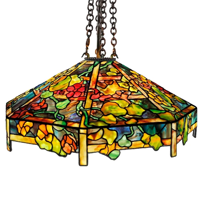 Chandeliers with Adjustable Arms for Directional LightingChandeliers with Adjustable Arms for Directional LightingTiffany Studios New York "Nasturtium" Chandelier Chandeliers with Adjustable Arms for Directional LightingChandeliers with Adjustable Arms for Directional LightingTiffany Studios New York "Nasturtium" Chandelier