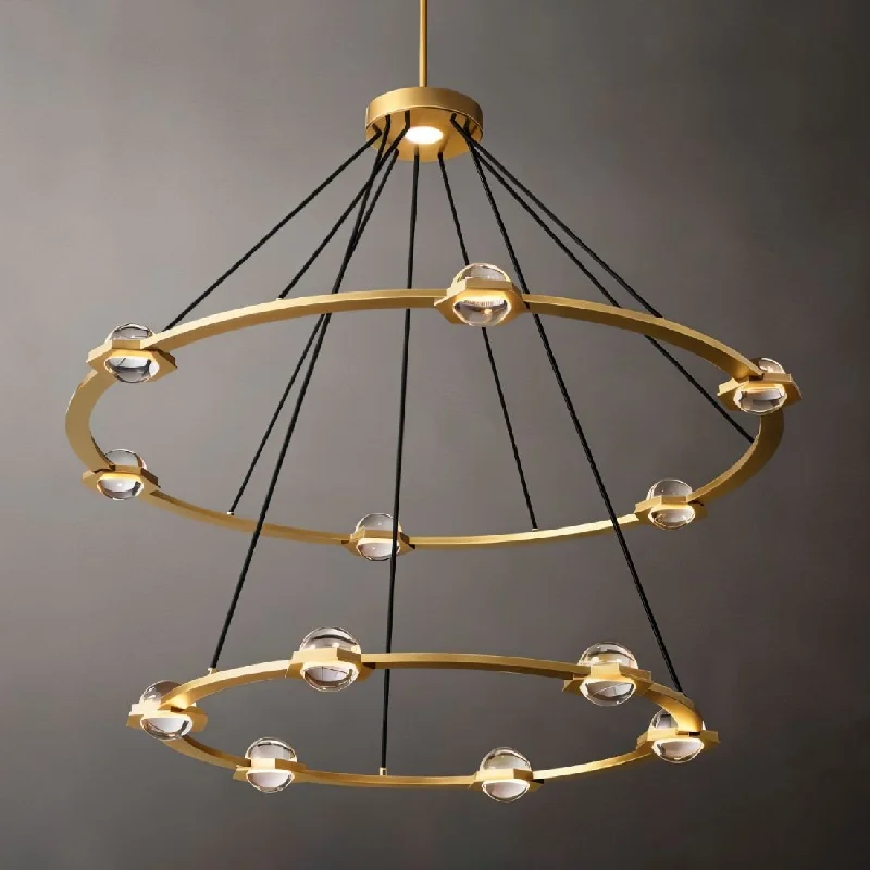 Bohemian - Style Beaded Chandeliers for Eclectic DecorBohemian - Style Beaded Chandeliers for Eclectic DecorZohar 2-Tier Round Chandelier Bohemian - Style Beaded Chandeliers for Eclectic DecorBohemian - Style Beaded Chandeliers for Eclectic DecorZohar 2-Tier Round Chandelier