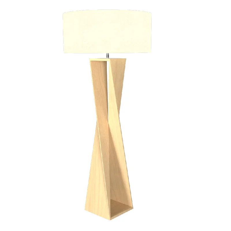 Wood Floor Lamp with Natural Grain for a Warm and Organic FeelWood Floor Lamp with Natural Grain for a Warm and Organic FeelAccord Lighting 3029.34 Spin Led Floor Lamp Lamp Wood/Stone/Naturals