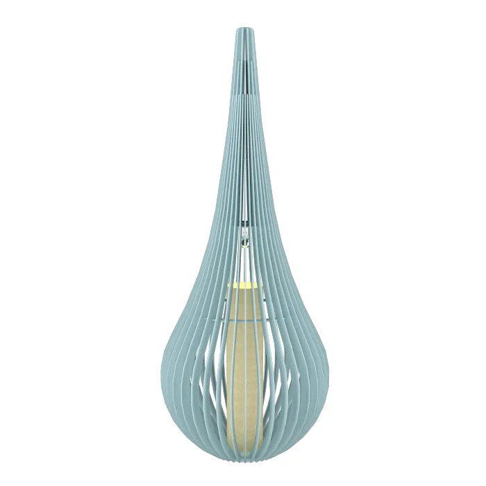 Metal Floor Lamp with a Matte Black Finish for a Sleek LookMetal Floor Lamp with a Matte Black Finish for a Sleek LookAccord Lighting 3033.40 Cappadocia Led Floor Lamp Lamp Wood/Stone/Naturals