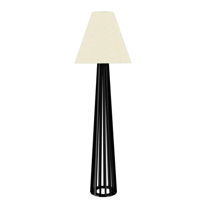 Metal Floor Lamp with a Matte Black Finish for a Sleek LookMetal Floor Lamp with a Matte Black Finish for a Sleek LookAccord Lighting 361/2.02 Slatted Led Floor Lamp Lamp Black