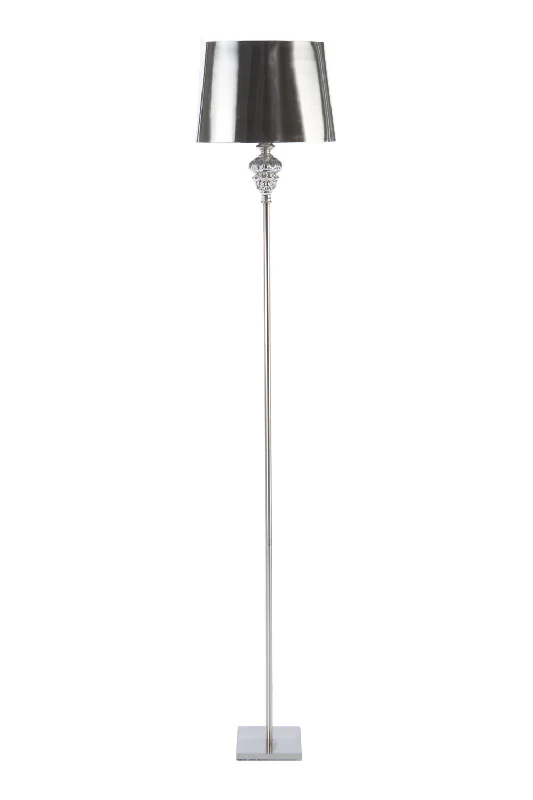 USB Charging Port Floor Lamp for Convenient Device ChargingUSB Charging Port Floor Lamp for Convenient Device ChargingAidan Gray Home L870 NKL  Floor Lamp Lamp Pewter, Nickel, Silver