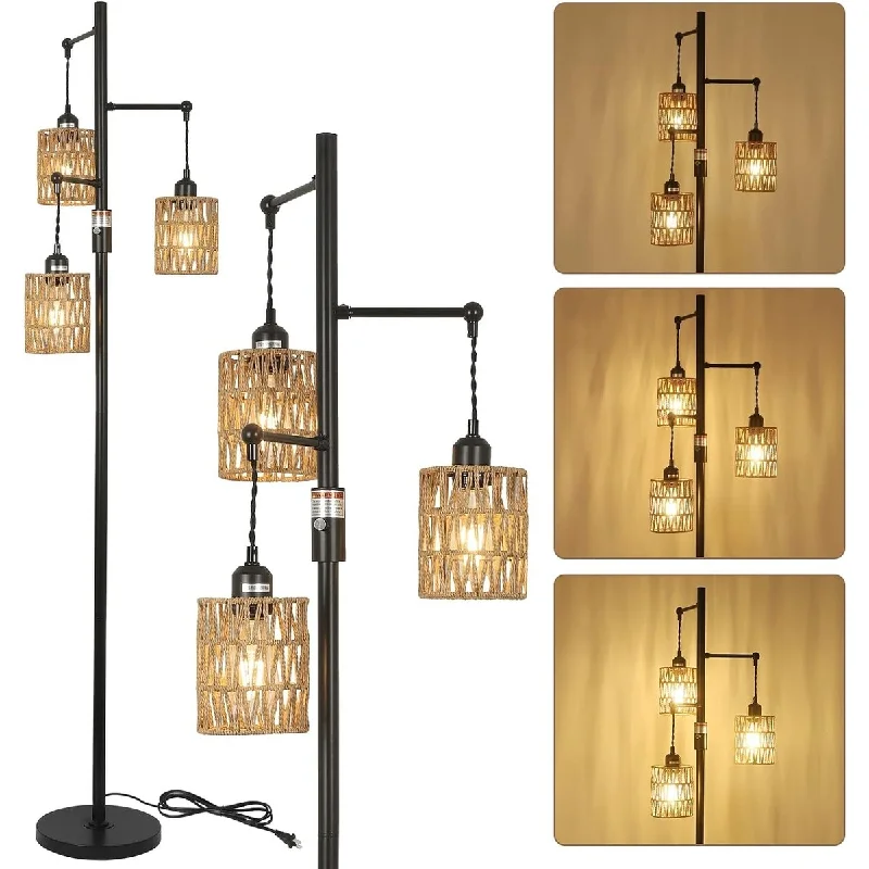 Way Switch Floor Lamp for Multiple Light Intensity Levels Way Switch Floor Lamp for Multiple Light Intensity LevelsBohemian Farmhouse Floor Lamp - brown Way Switch Floor Lamp for Multiple Light Intensity Levels Way Switch Floor Lamp for Multiple Light Intensity LevelsBohemian Farmhouse Floor Lamp - brown