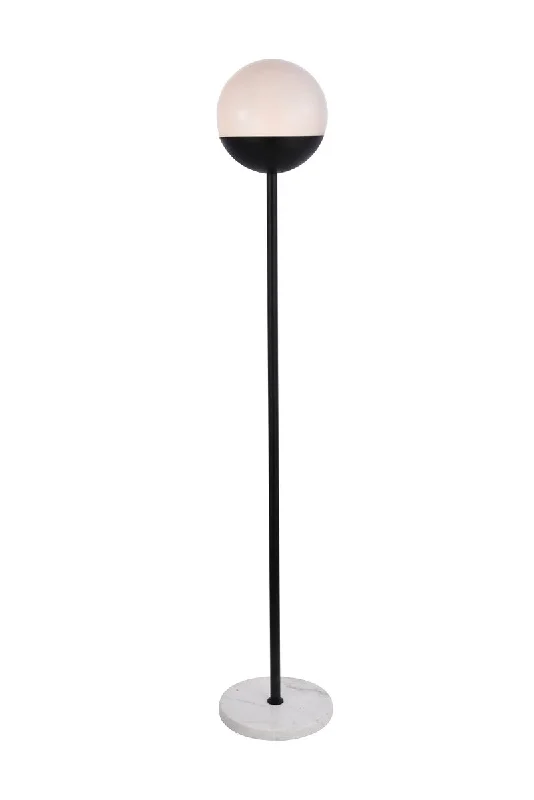 Metal Floor Lamp with a Matte Black Finish for a Sleek LookMetal Floor Lamp with a Matte Black Finish for a Sleek LookElegant Lighting LD6146BK Eclipse Lamp Black And Frosted White Metal Floor Lamp with a Matte Black Finish for a Sleek LookMetal Floor Lamp with a Matte Black Finish for a Sleek LookElegant Lighting LD6146BK Eclipse Lamp Black And Frosted White