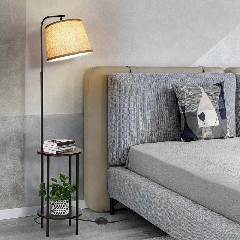 Industrial Style Floor Lamp with Exposed Bulbs for Loft ApartmentsIndustrial Style Floor Lamp with Exposed Bulbs for Loft ApartmentsFloor Lamp End Table Modern Bedside Standing Floor Lamp With Shelves - 1 Industrial Style Floor Lamp with Exposed Bulbs for Loft ApartmentsIndustrial Style Floor Lamp with Exposed Bulbs for Loft ApartmentsFloor Lamp End Table Modern Bedside Standing Floor Lamp With Shelves - 1
