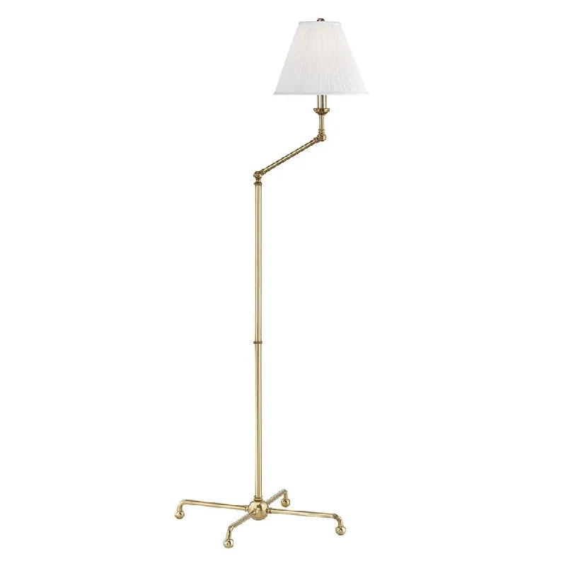 Modern Minimalist Floor Lamp for Contemporary Living RoomsModern Minimalist Floor Lamp for Contemporary Living RoomsHudson Valley Classic No.1 by Mark D. Sikes 1-light Aged Brass Floor Lamp, Off-White Silk Shade Modern Minimalist Floor Lamp for Contemporary Living RoomsModern Minimalist Floor Lamp for Contemporary Living RoomsHudson Valley Classic No.1 by Mark D. Sikes 1-light Aged Brass Floor Lamp, Off-White Silk Shade