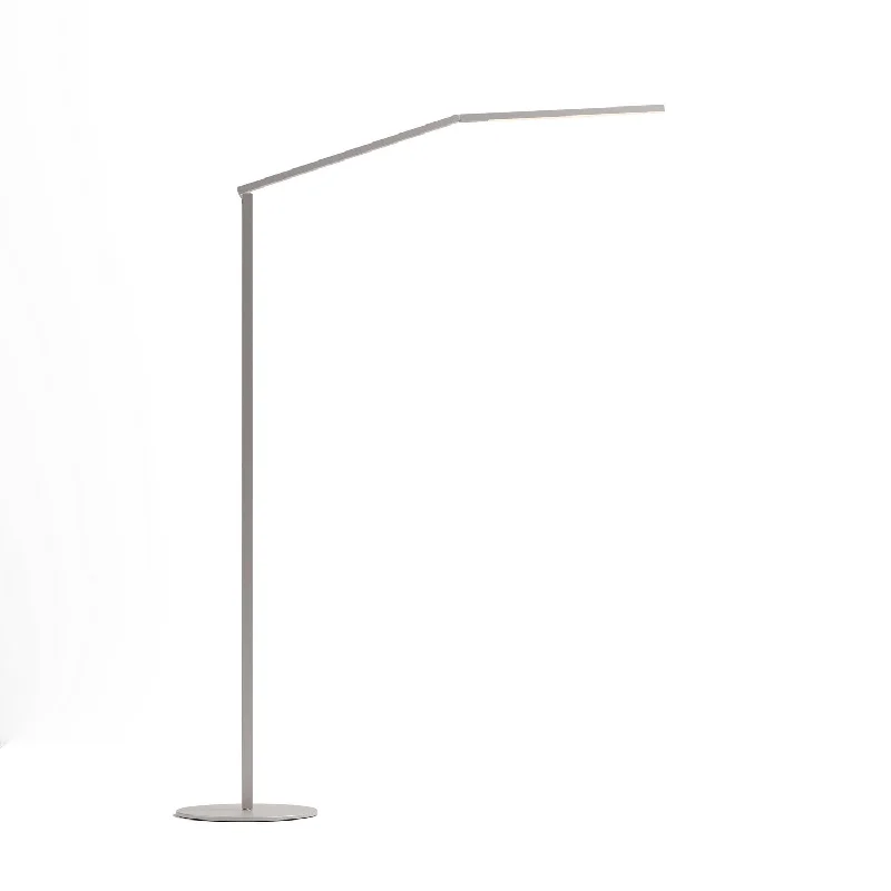 Industrial Style Floor Lamp with Exposed Bulbs for Loft ApartmentsIndustrial Style Floor Lamp with Exposed Bulbs for Loft ApartmentsKoncept Lighting ZBF5000-BNI Modern Z-Bar Gen 4 Lamp Brushed Nickel