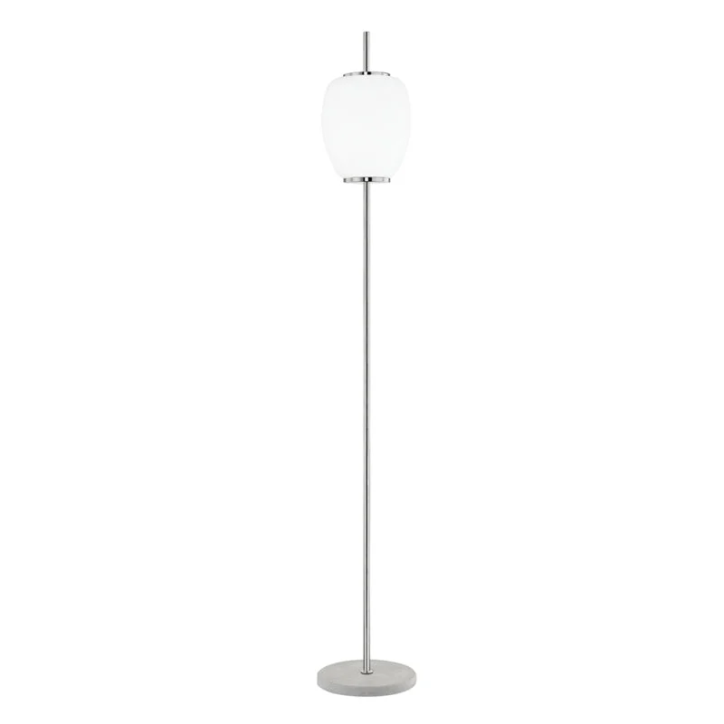 Glass Floor Lamp with Frosted Shades for Soft Diffused LightGlass Floor Lamp with Frosted Shades for Soft Diffused LightMitzi Lighting HL459401-PN Bailee One Light Floor Lamp Lamp Polished Nickel Glass Floor Lamp with Frosted Shades for Soft Diffused LightGlass Floor Lamp with Frosted Shades for Soft Diffused LightMitzi Lighting HL459401-PN Bailee One Light Floor Lamp Lamp Polished Nickel