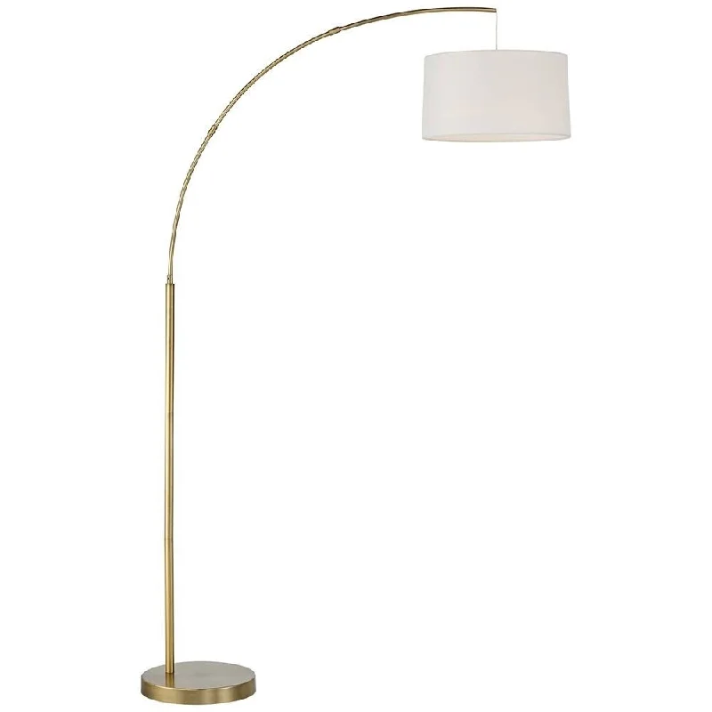 Metal Floor Lamp with a Matte Black Finish for a Sleek LookMetal Floor Lamp with a Matte Black Finish for a Sleek LookModern Arc Floor Lamp 72" Tall Brass White Shade for Living Room - 51" x 72" Metal Floor Lamp with a Matte Black Finish for a Sleek LookMetal Floor Lamp with a Matte Black Finish for a Sleek LookModern Arc Floor Lamp 72" Tall Brass White Shade for Living Room - 51" x 72"