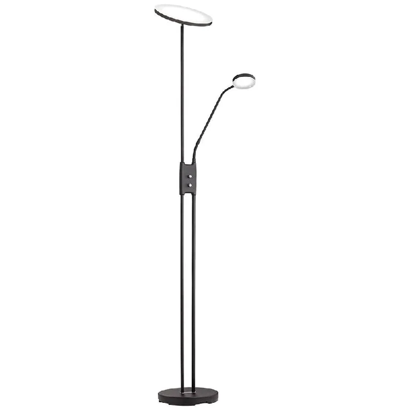 Glass Floor Lamp with Frosted Shades for Soft Diffused LightGlass Floor Lamp with Frosted Shades for Soft Diffused LightModern Torchiere Floor Lamp 72" Tall Black Side Light LED Adjustable - 11" x 72" Glass Floor Lamp with Frosted Shades for Soft Diffused LightGlass Floor Lamp with Frosted Shades for Soft Diffused LightModern Torchiere Floor Lamp 72" Tall Black Side Light LED Adjustable - 11" x 72"