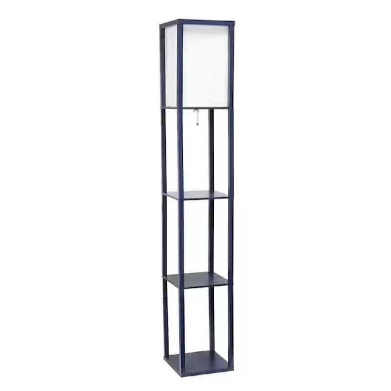 Adjustable Height Floor Lamp for Versatile Lighting NeedsAdjustable Height Floor Lamp for Versatile Lighting NeedsNavy Floor Lamp Etagere Organizer Storage Shelf with Linen Shade - 10" x 62" Adjustable Height Floor Lamp for Versatile Lighting NeedsAdjustable Height Floor Lamp for Versatile Lighting NeedsNavy Floor Lamp Etagere Organizer Storage Shelf with Linen Shade - 10" x 62"