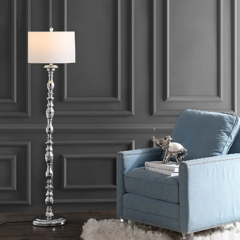 Bohemian Inspired Floor Lamp for Eclectic Home DecorBohemian Inspired Floor Lamp for Eclectic Home DecorSAFAVIEH Lighting Ardak 62" Led Floor Lamp - 15" x 15" x 62" - Chrome - 15Wx15Dx62H Bohemian Inspired Floor Lamp for Eclectic Home DecorBohemian Inspired Floor Lamp for Eclectic Home DecorSAFAVIEH Lighting Ardak 62" Led Floor Lamp - 15" x 15" x 62" - Chrome - 15Wx15Dx62H