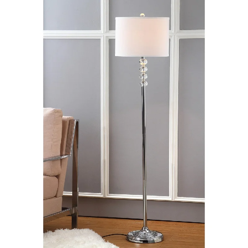 Adjustable Height Floor Lamp for Versatile Lighting NeedsAdjustable Height Floor Lamp for Versatile Lighting NeedsSAFAVIEH Lighting Davina 60-inch Crystal Floor Lamp - 14"x14"x60" - Clear/Chrome - 14Wx14Dx60H Adjustable Height Floor Lamp for Versatile Lighting NeedsAdjustable Height Floor Lamp for Versatile Lighting NeedsSAFAVIEH Lighting Davina 60-inch Crystal Floor Lamp - 14"x14"x60" - Clear/Chrome - 14Wx14Dx60H