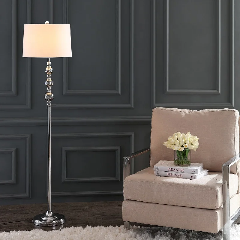 Adjustable Height Floor Lamp for Versatile Lighting NeedsAdjustable Height Floor Lamp for Versatile Lighting NeedsSAFAVIEH Lighting Deloris 62-inch Grey / Chrome Led Floor Lamp - 15" x 15" x 62" - 15Wx15Dx62H Adjustable Height Floor Lamp for Versatile Lighting NeedsAdjustable Height Floor Lamp for Versatile Lighting NeedsSAFAVIEH Lighting Deloris 62-inch Grey / Chrome Led Floor Lamp - 15" x 15" x 62" - 15Wx15Dx62H