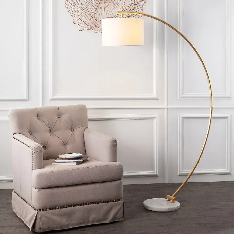 Modern Minimalist Floor Lamp for Contemporary Living RoomsModern Minimalist Floor Lamp for Contemporary Living RoomsSAFAVIEH Lighting Fieke 70-inch Floor Lamp - 38" W x 14" D x 70" H - Gold/White - 38Wx14Dx70H Modern Minimalist Floor Lamp for Contemporary Living RoomsModern Minimalist Floor Lamp for Contemporary Living RoomsSAFAVIEH Lighting Fieke 70-inch Floor Lamp - 38" W x 14" D x 70" H - Gold/White - 38Wx14Dx70H