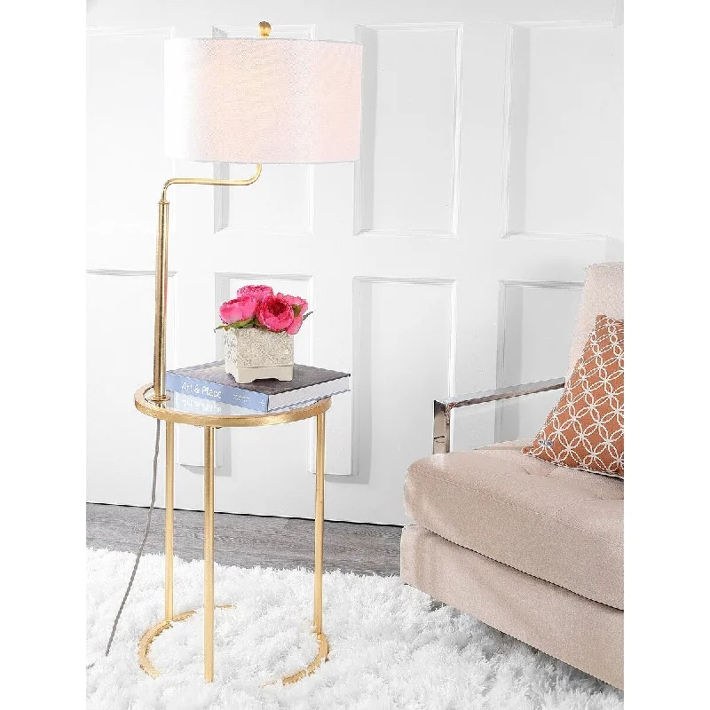Marble Base Floor Lamp for a Touch of LuxuryMarble Base Floor Lamp for a Touch of LuxurySAFAVIEH Lighting Miko 57-inch Gold Side Table Led Floor Lamp - 17" x 17" x 57" - Gold Leaf - 17Wx17Dx57H Marble Base Floor Lamp for a Touch of LuxuryMarble Base Floor Lamp for a Touch of LuxurySAFAVIEH Lighting Miko 57-inch Gold Side Table Led Floor Lamp - 17" x 17" x 57" - Gold Leaf - 17Wx17Dx57H