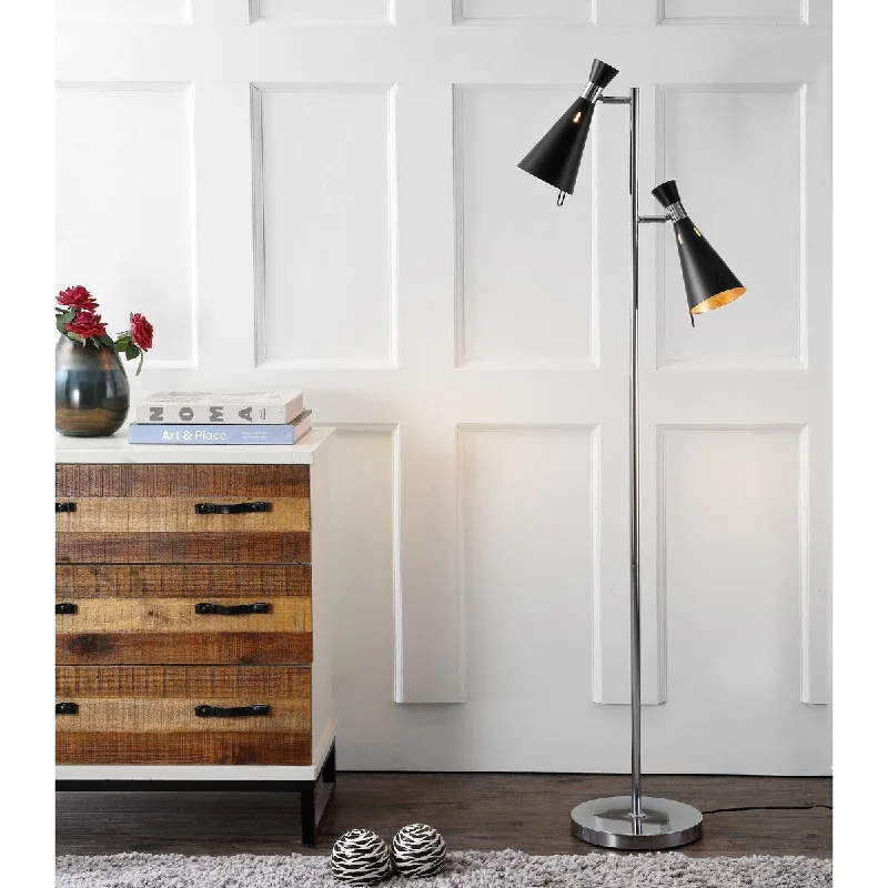 Smart Floor Lamp with Voice Control and Bluetooth ConnectivitySmart Floor Lamp with Voice Control and Bluetooth ConnectivitySAFAVIEH Lighting Neola 60-inch Led Floor Lamp - 20" x 10" x 61.5" - Chrome - 20Wx10Dx62H Smart Floor Lamp with Voice Control and Bluetooth ConnectivitySmart Floor Lamp with Voice Control and Bluetooth ConnectivitySAFAVIEH Lighting Neola 60-inch Led Floor Lamp - 20" x 10" x 61.5" - Chrome - 20Wx10Dx62H