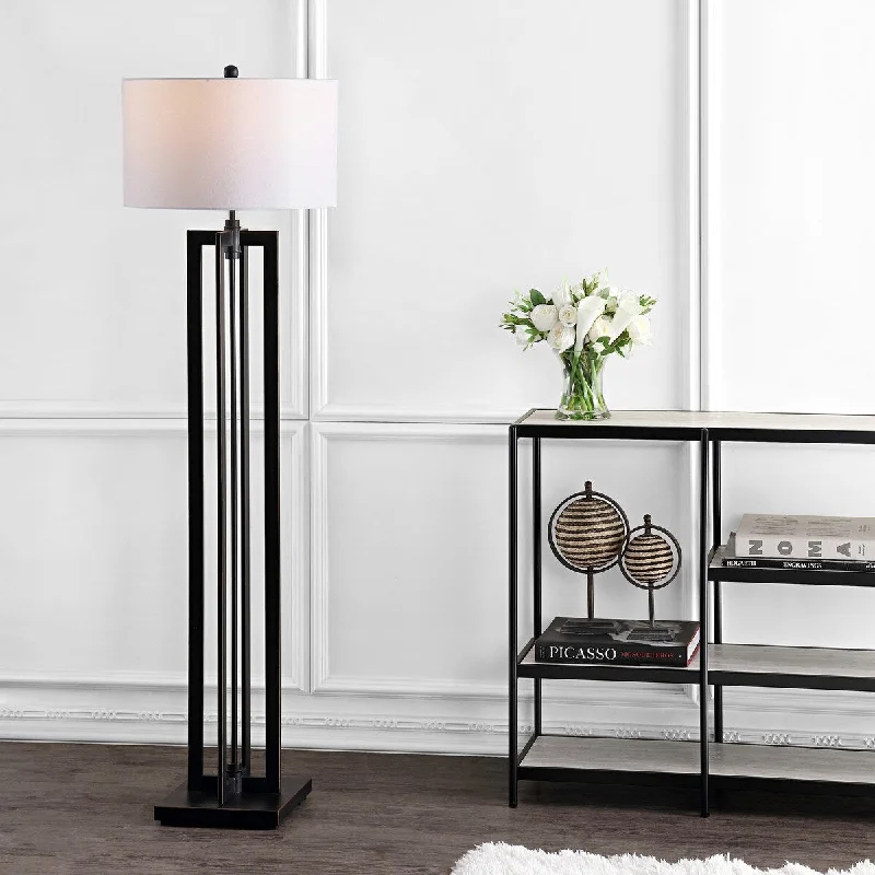 USB Charging Port Floor Lamp for Convenient Device ChargingUSB Charging Port Floor Lamp for Convenient Device ChargingSAFAVIEH Lighting Tosha 59-inch Tower Black Floor Lamp - 17"x17"x59" - 17Wx17Dx59H USB Charging Port Floor Lamp for Convenient Device ChargingUSB Charging Port Floor Lamp for Convenient Device ChargingSAFAVIEH Lighting Tosha 59-inch Tower Black Floor Lamp - 17"x17"x59" - 17Wx17Dx59H