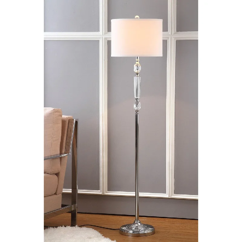 USB Charging Port Floor Lamp for Convenient Device ChargingUSB Charging Port Floor Lamp for Convenient Device ChargingSAFAVIEH Lighting Vagia 60-inch Crystal Floor Lamp - 14"x14"x60" - Clear/Chrome - 14Wx14Dx60H USB Charging Port Floor Lamp for Convenient Device ChargingUSB Charging Port Floor Lamp for Convenient Device ChargingSAFAVIEH Lighting Vagia 60-inch Crystal Floor Lamp - 14"x14"x60" - Clear/Chrome - 14Wx14Dx60H