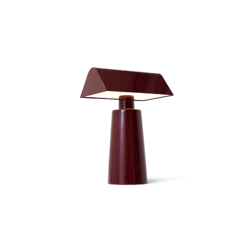 wooden table lamps with natural grain for a warm and organic feelwooden table lamps with natural grain for a warm and organic feelCaret MF1 Portable Table Lamp - Dark Burgundy wooden table lamps with natural grain for a warm and organic feelwooden table lamps with natural grain for a warm and organic feelCaret MF1 Portable Table Lamp - Dark Burgundy