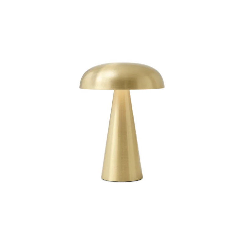 metal table lamps with a matte black finish for a sleek appearancemetal table lamps with a matte black finish for a sleek appearanceComo SC53 Portable Table Lamp - Brass