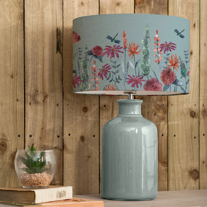 coastal style table lamps with nautical elements for beach housescoastal style table lamps with nautical elements for beach housesFlorabunda Eva & Elspeth Complete Table Lamp Duck/Cornflower