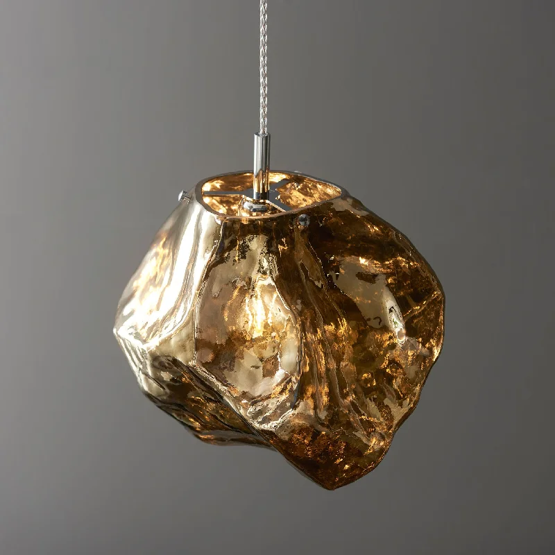 Mediterranean - Style Ceiling Lights with Terra - Cotta and Ceramic DetailsMediterranean - Style Ceiling Lights with Terra - Cotta and Ceramic DetailsRock Pendant
