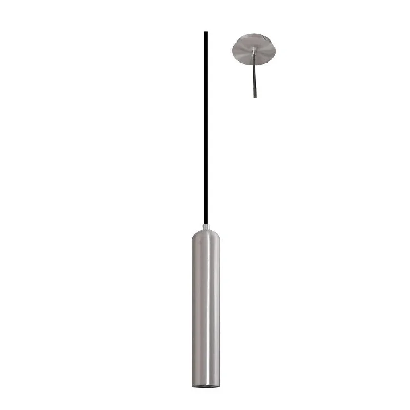 Glass Ceiling Lights with Frosted, Colored, or Etched GlassGlass Ceiling Lights with Frosted, Colored, or Etched GlassInterior LED Pendant - BRUSHED CHROME